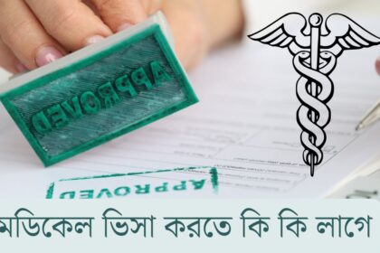 মেডিকেল ভিসা করতে কি কি লাগে